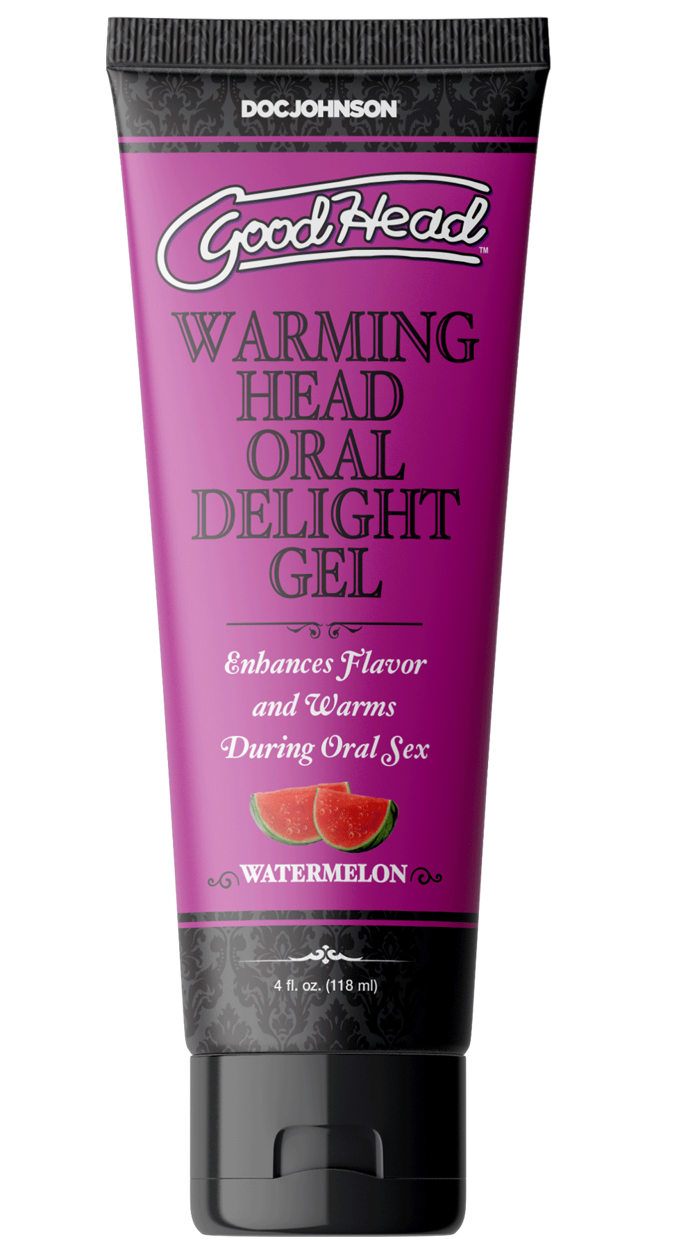 Goodhead - Warming Head Oral Delight Gel - Watermelon - 4 Fl. Oz. - Not Very Vanilla