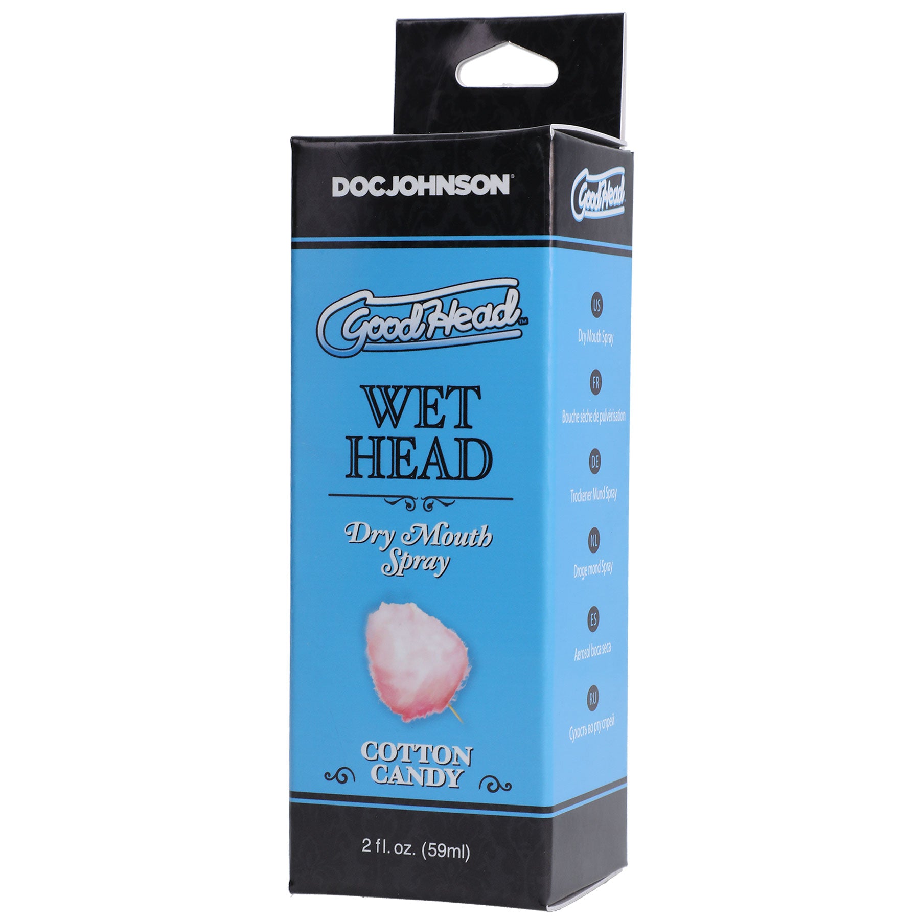 Goodhead - Wet Head - Dry Mouth Spray - Cotton Candy - 2 Fl. Oz. (59ml) - Not Very Vanilla