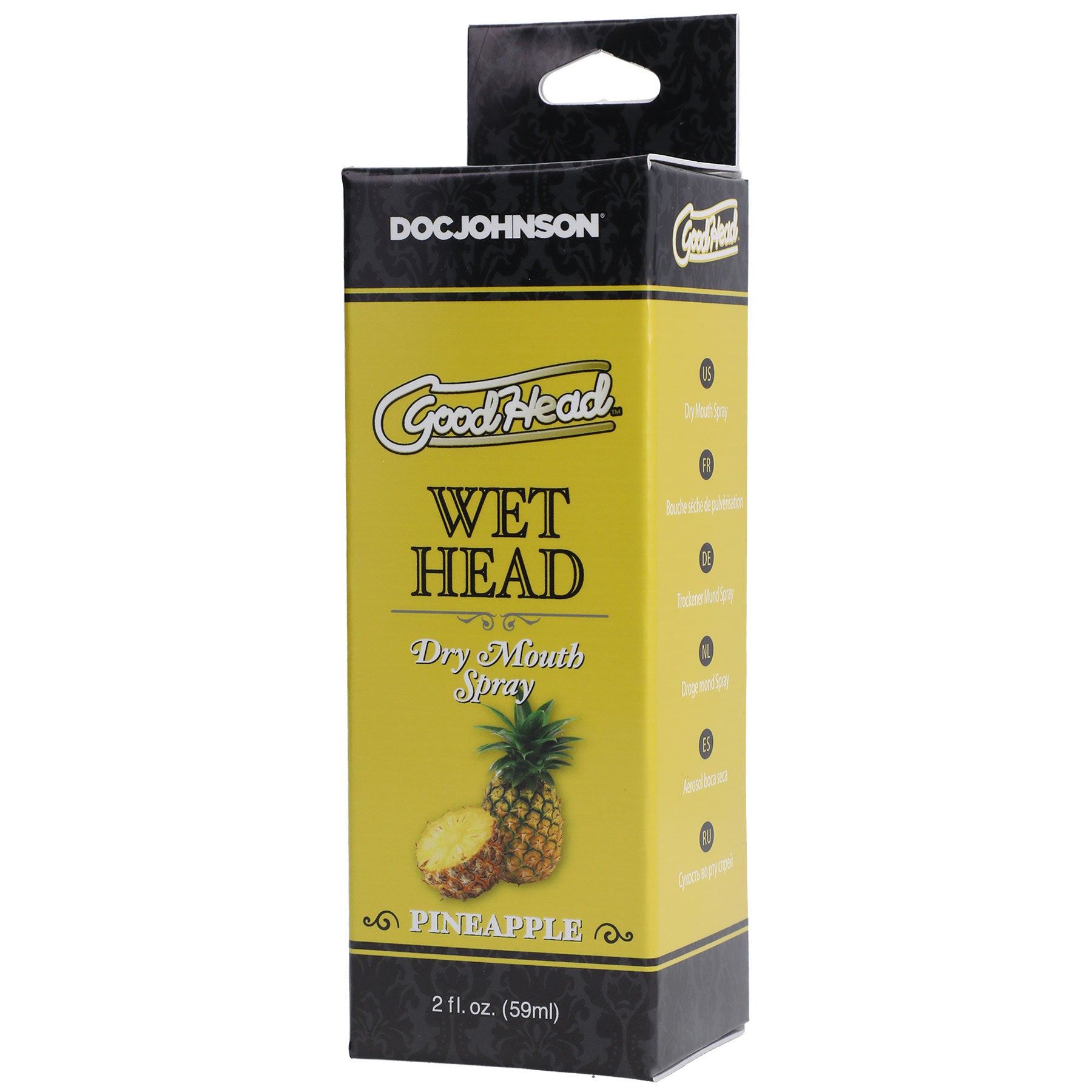 Goodhead - Wet Head - Dry Mouth Spray - Pineapple - 2 Fl. Oz. - Not Very Vanilla