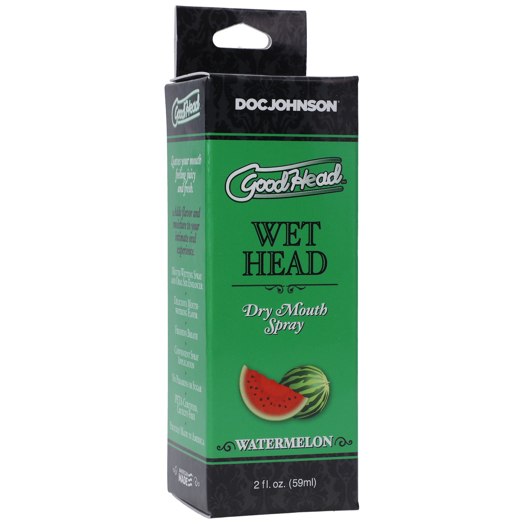 Goodhead - Wet Head - Dry Mouth Spray - Watermelon - 2 Fl. Oz. - Not Very Vanilla