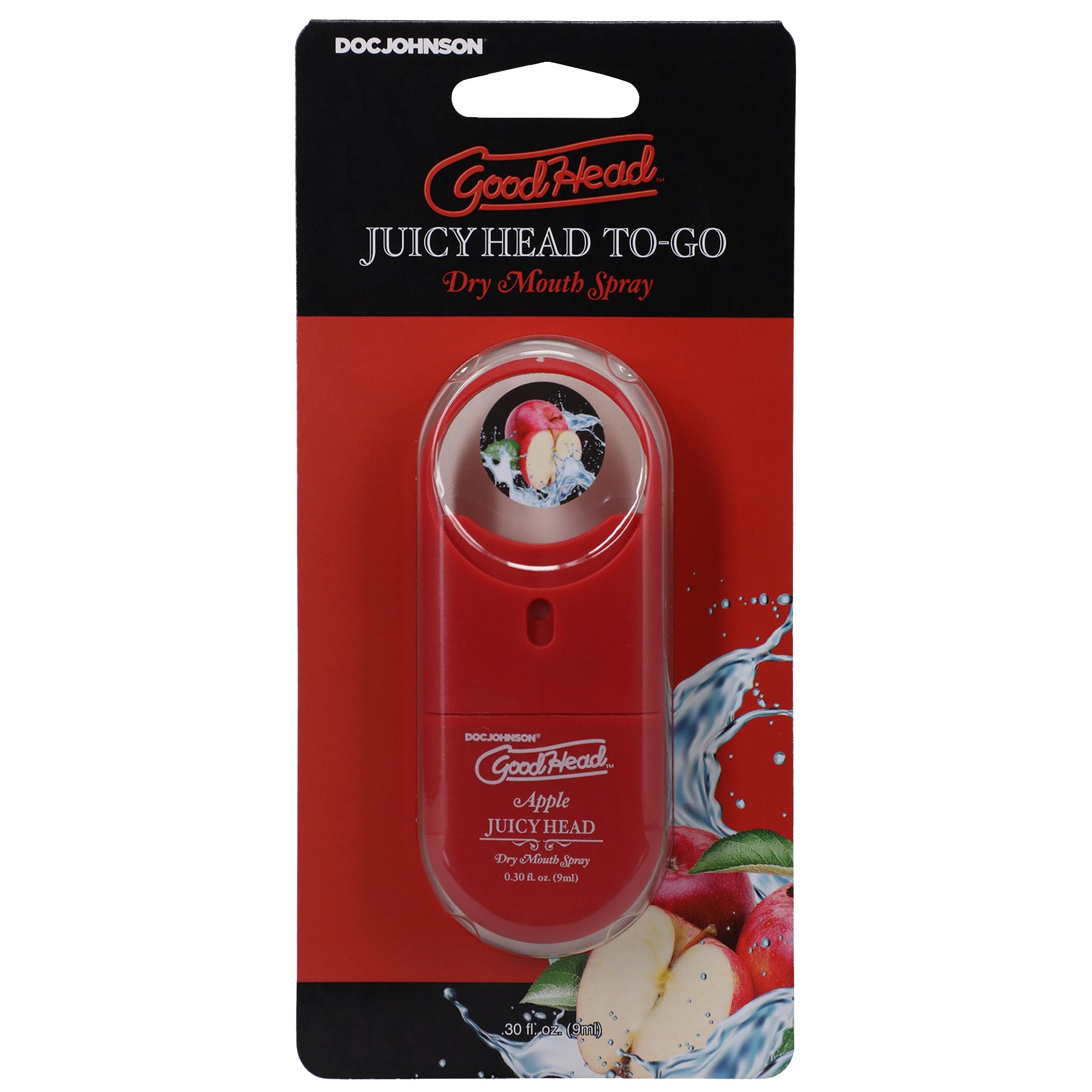 Goodhead - Juicy Head Dry Mouth Spray to-Go .30 Fl - Apple - Not Very Vanilla