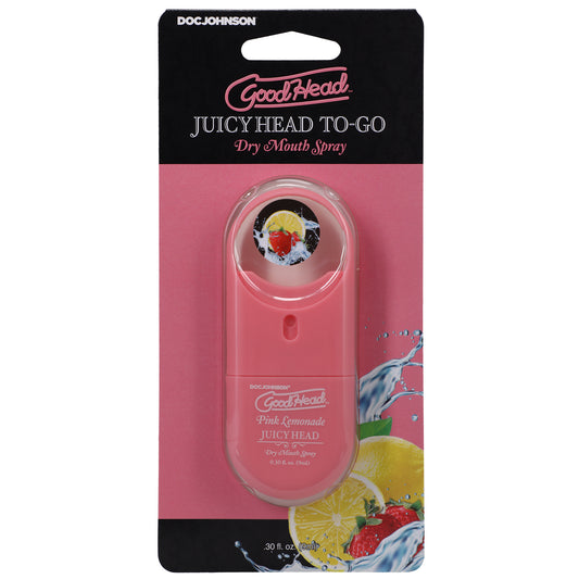 Goodhead - Juicy Head Dry Mouth Spray to-Go .30 Fl - Pink Lemonade - Not Very Vanilla