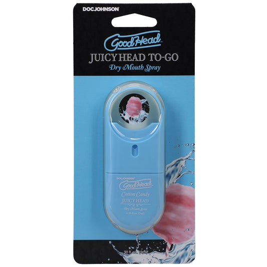 Goodhead - Juicy Head Dry Mouth Spray to-Go .30 Fl - Cotton Candy - Not Very Vanilla