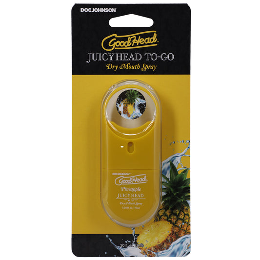 Goodhead - Juicy Head Dry Mouth Spray to-Go .30 Fl - Pineapple - Not Very Vanilla