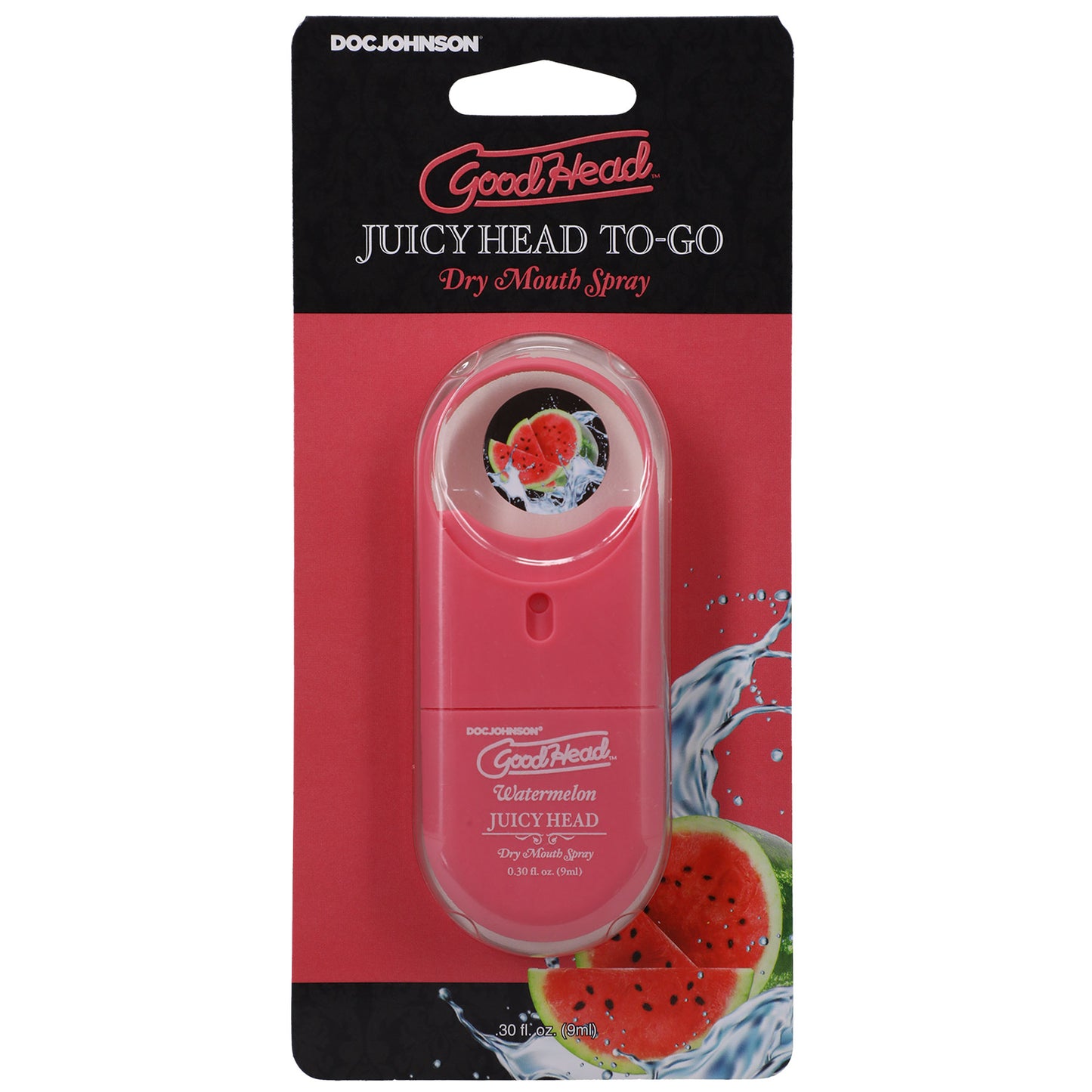 Goodhead - Juicy Head Dry Mouth Spray to-Go .30 Fl - Watermelon - Not Very Vanilla