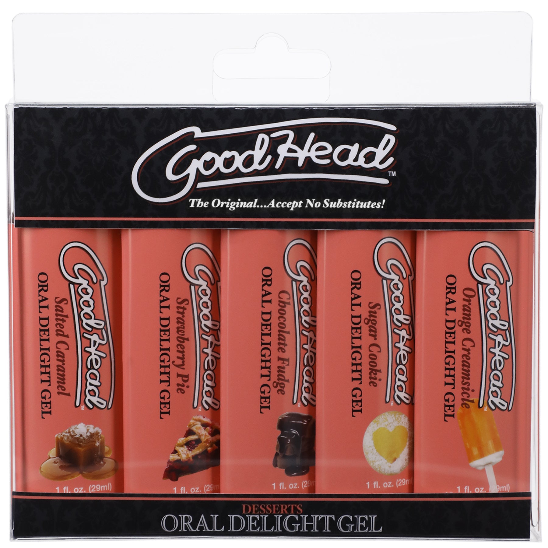 Goodhead - Oral Delight Gel - Dessert - 5 Pack - 1 Fl. Oz. - Not Very Vanilla