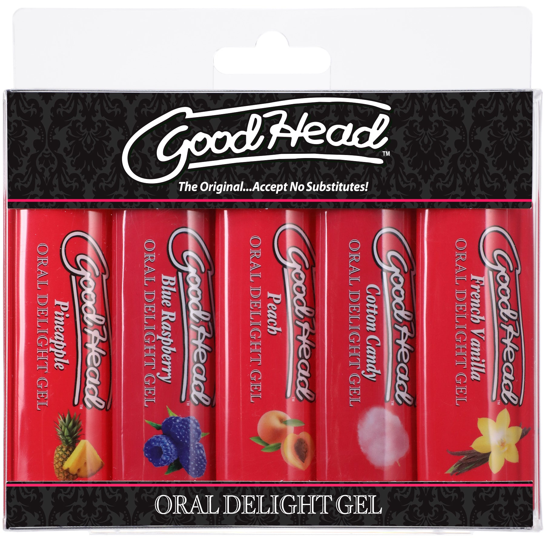 Goodhead - Oral Delight Gel - 5 Pack - 1 Oz. - Not Very Vanilla