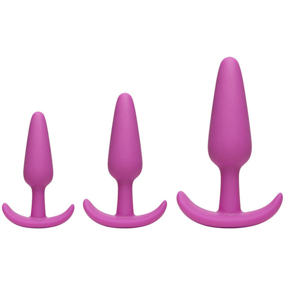 Mood - Naughty 1 Anal Trainer Set - Pink - Not Very Vanilla