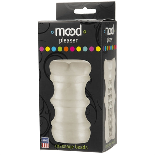 Mood Pleaser Massaged Beads - Frost - Not Very Vanilla