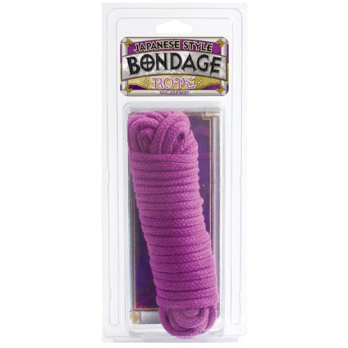 Bondage Rope - Cotton - Japanese Style - Purple - Not Very Vanilla