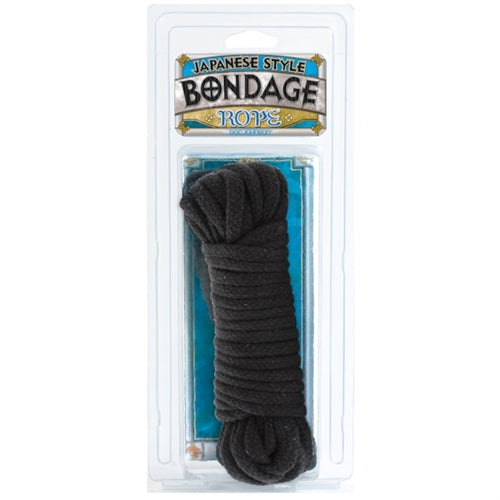 Bondage Rope - Cotton - Japanese Style - Black - Not Very Vanilla