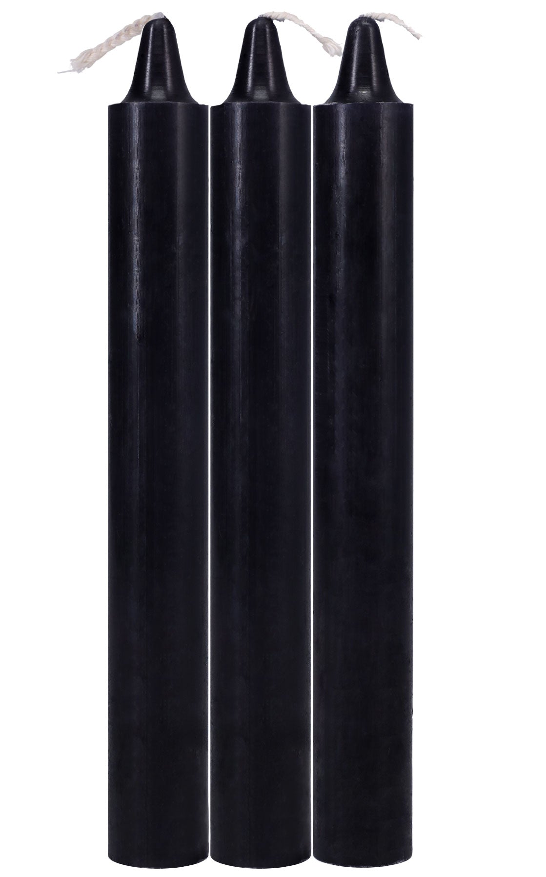 Japanese Drip Candles - 3 Pack - Black - Not Very Vanilla