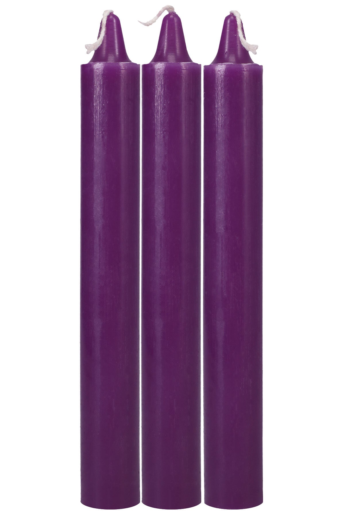 Japanese Drip Candles - 3 Pack - Purple - Not Very Vanilla