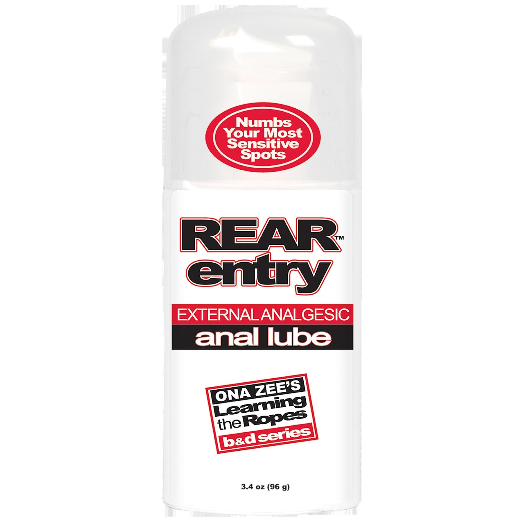 Ona Zee Rear Entry Anal Lube 3.4 Oz – Not Very Vanilla