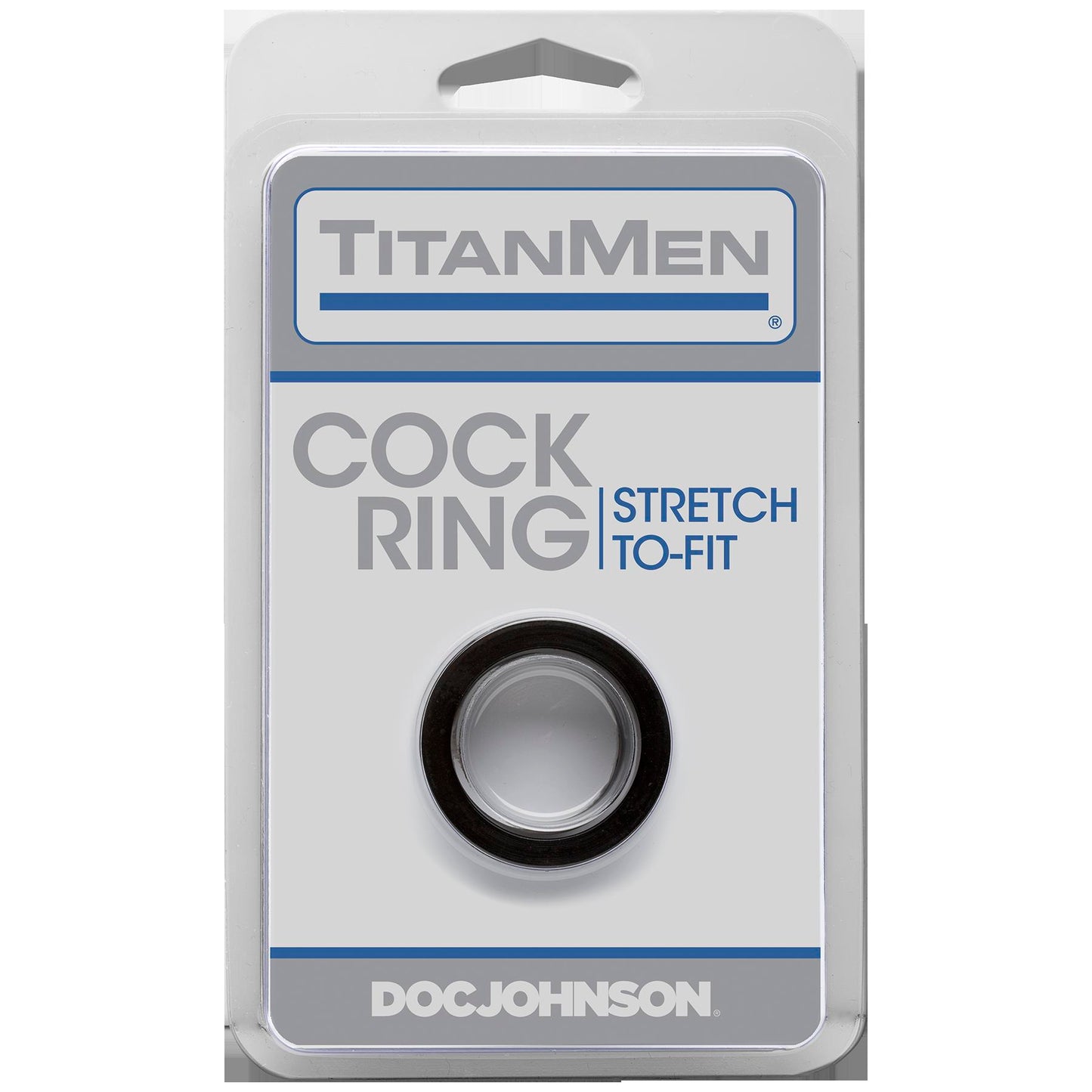 Titanmen Cock Ring - Black - Not Very Vanilla