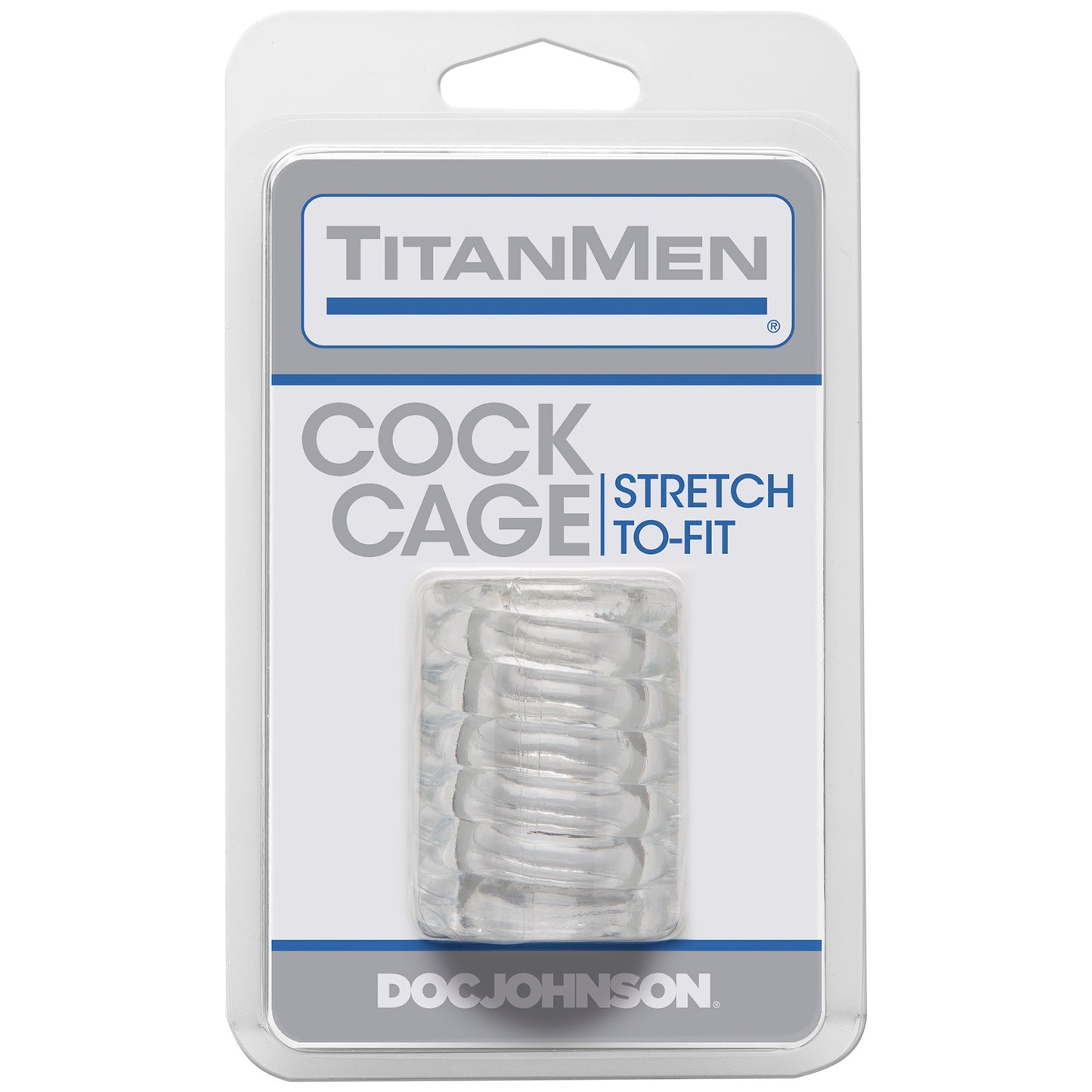 Titanmen Cock Cage - Clear - Not Very Vanilla