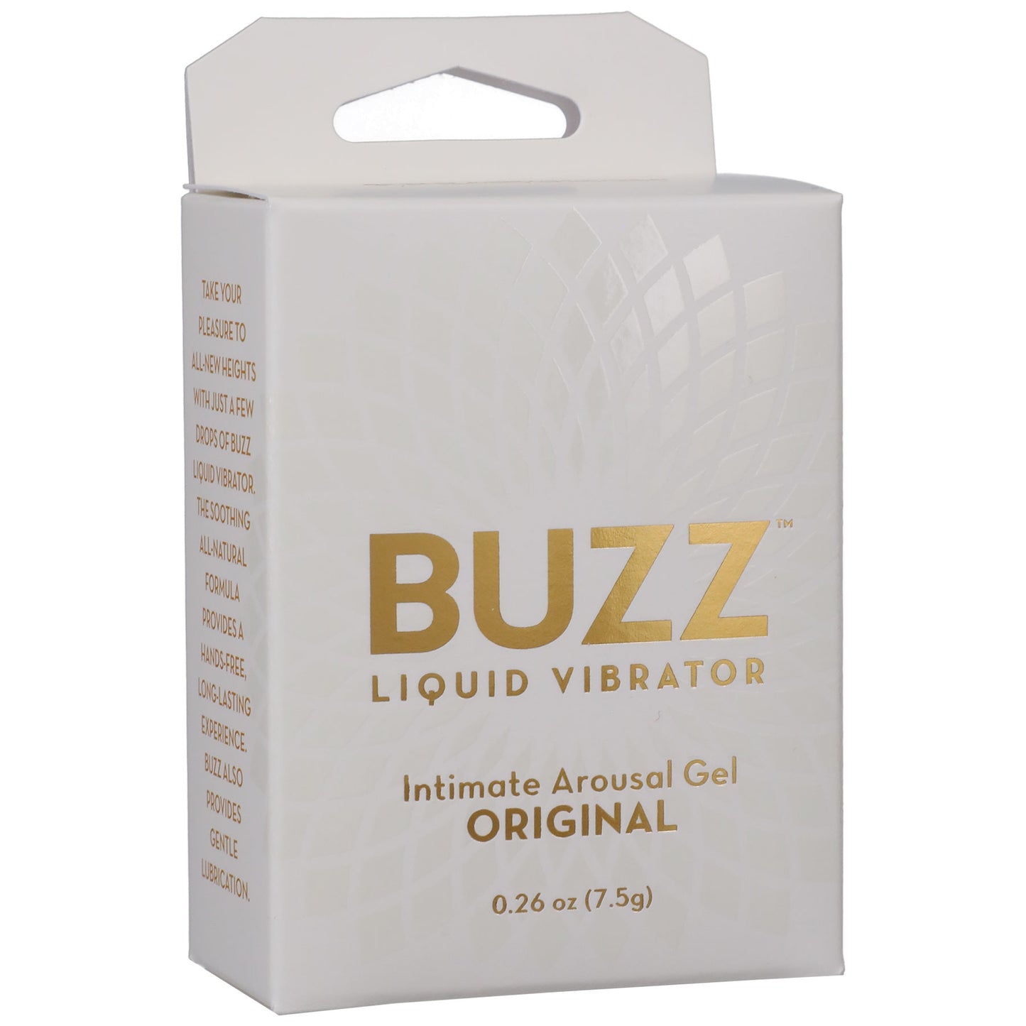 Buzz Liquid Vibrator - 0.23 Fl. Oz. / 7 ml - Not Very Vanilla