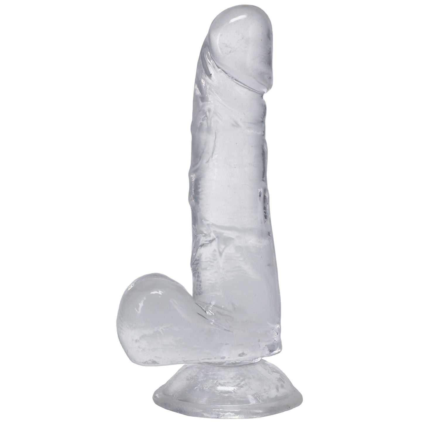 Dick in a Bag 6 Inch - Clear - Not Very Vanilla