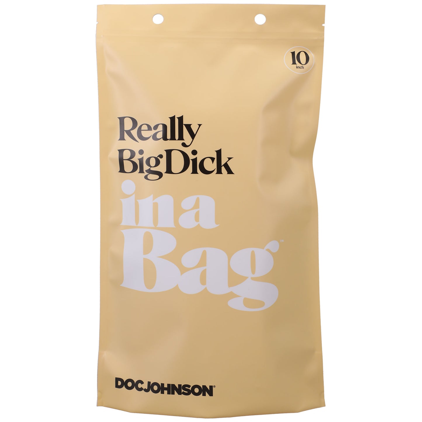 Really Big Dick in a Bag 10 Inch - Clear - Not Very Vanilla