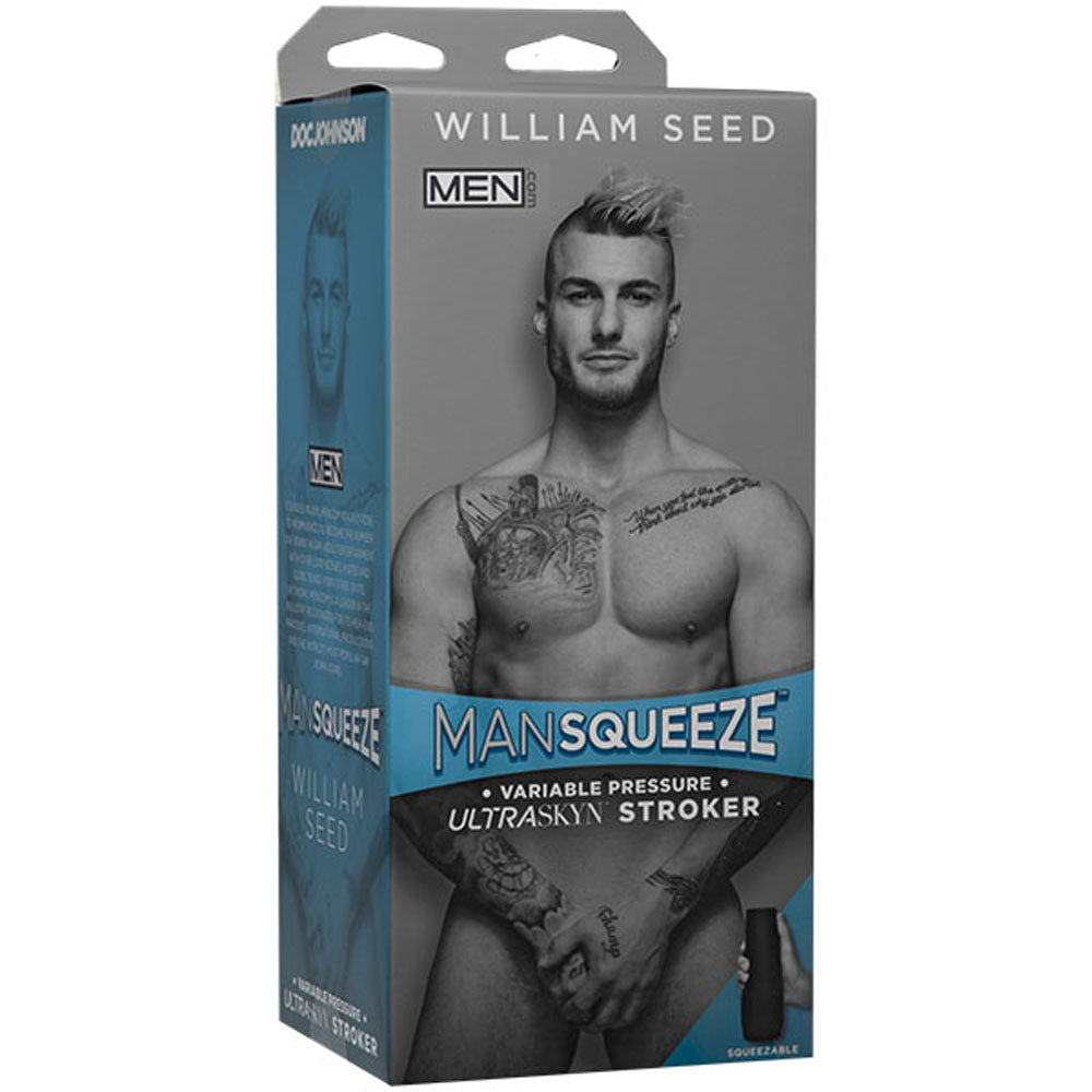 Man Squeeze - William Seed - Ultraskyn Stroker - Ass - Not Very Vanilla