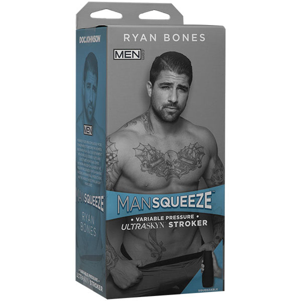 Man Squeeze- Ryan Bones - Ultraskyn Stroker - Ass - Not Very Vanilla