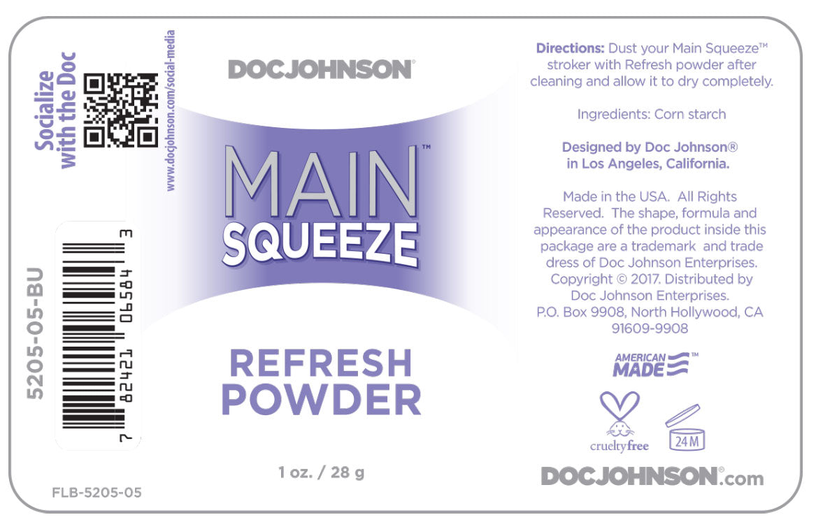 Main Squeeze - Refresh Powder - 1 Oz. - Not Very Vanilla