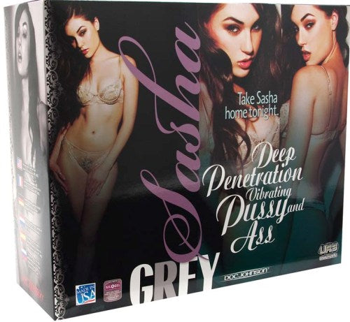 Sasha Grey Ultraskyn Deep Penetration Vibrating Pussy and Ass - Not Very Vanilla