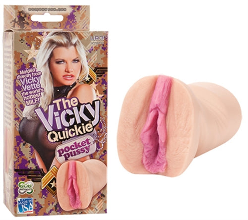 Vicky Vette - the Vicky Quickie Ultraskyn Pocket Pussy - Not Very Vanilla