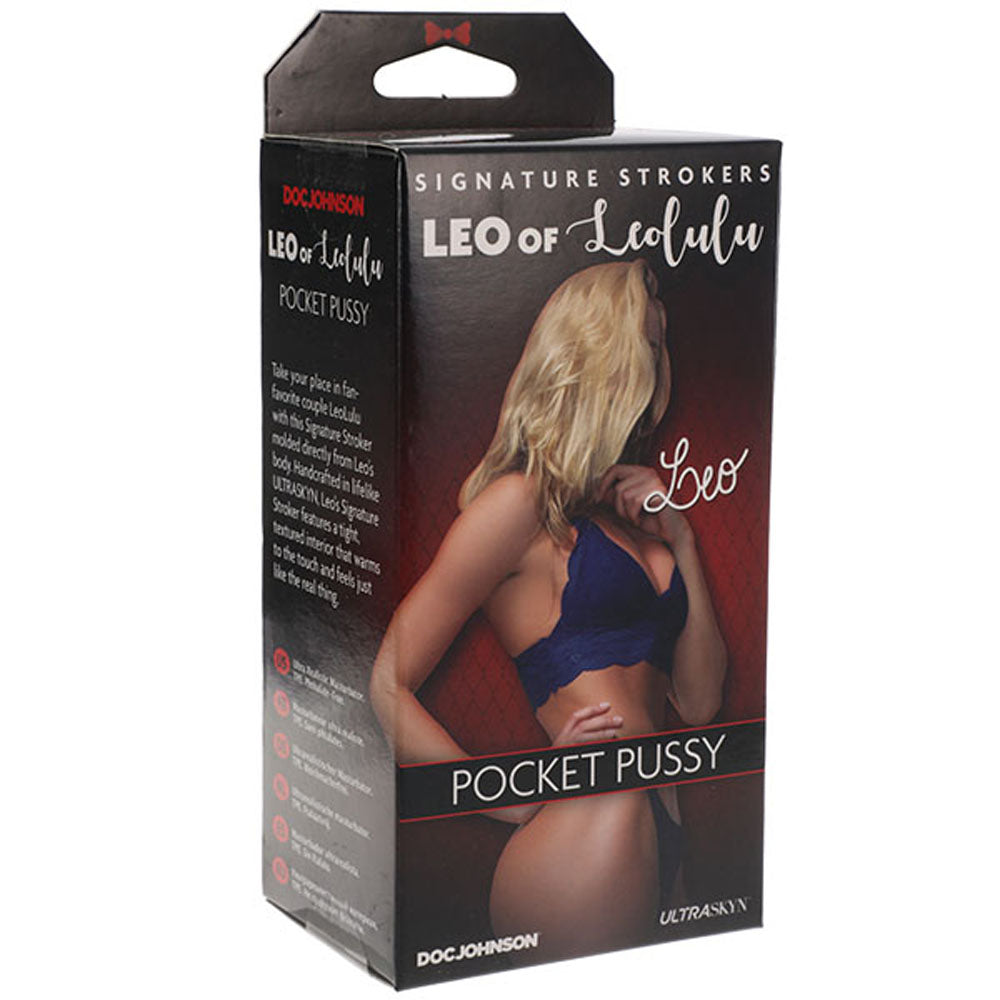 Signature Strokers - Leo of Leolulu - Ultraskyn Pocket Pussy - Not Very Vanilla