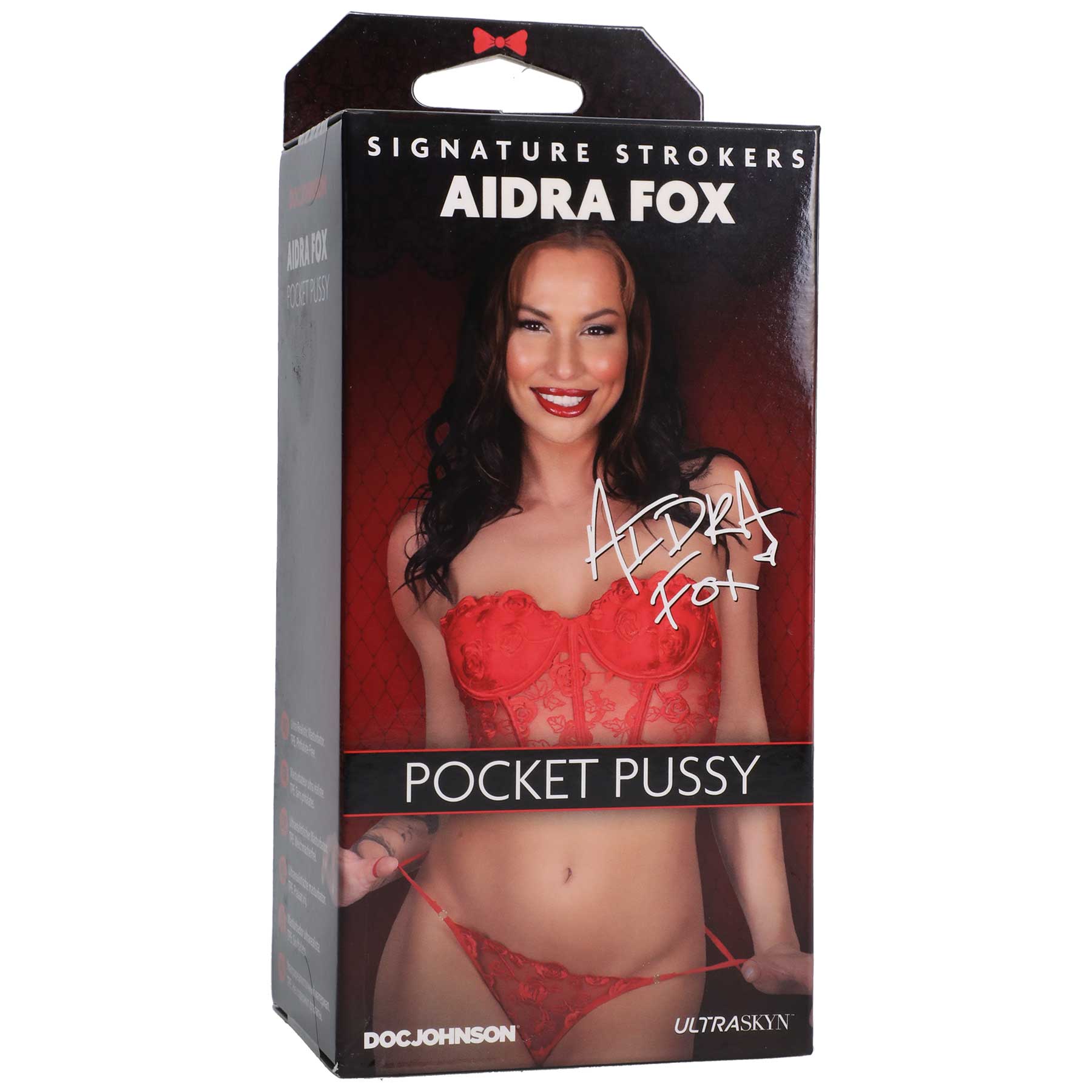 Signature Strokers - Aidra Fox - Ultraskyn Pocket Pussy - Caramel - Not Very Vanilla