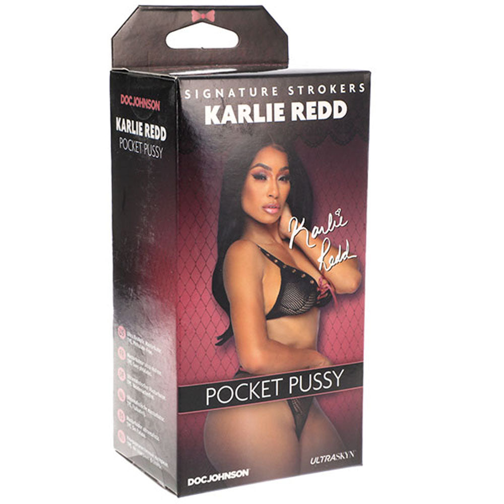 Signature Strokers - Celebrity Girls - Karlie Redd - Ultraskyn Pocket Pussy - Not Very Vanilla