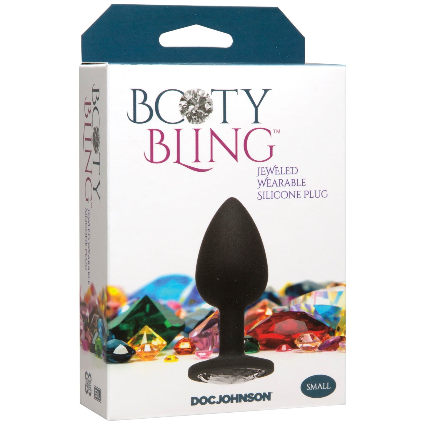 Booty Bling - Silver - Small - Not Very Vanilla