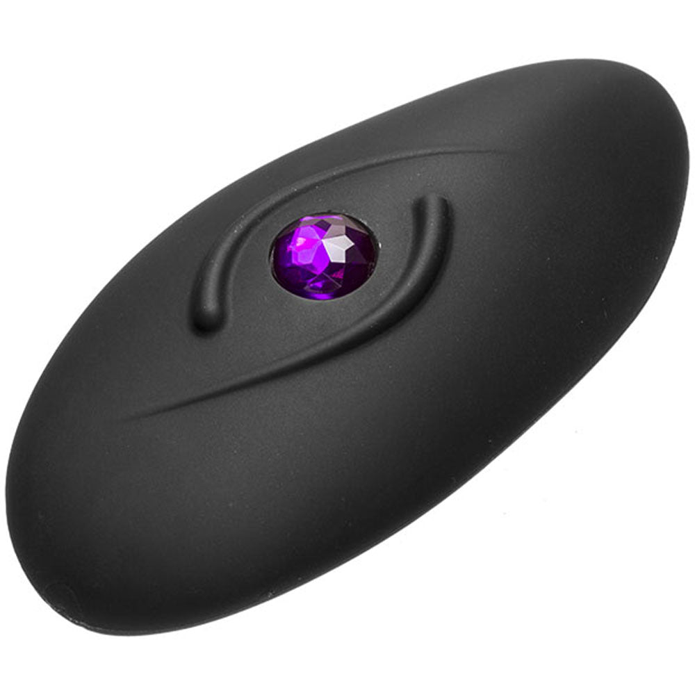 Body Bling - Clit Caress Mini-Vibe in Second Skin Silicone - Purple - Not Very Vanilla