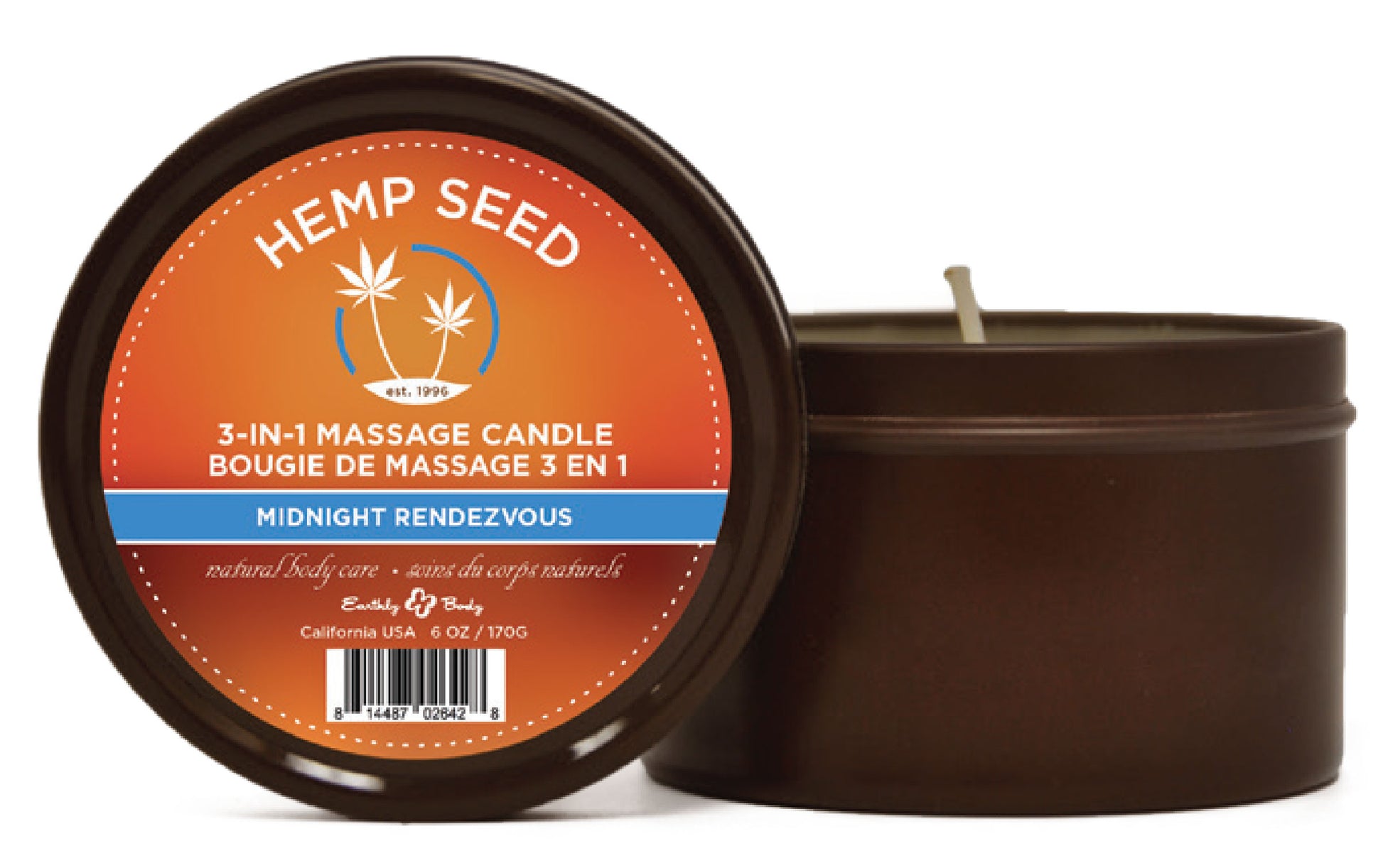 3-in-1 Massage Candle - 6 Oz. - Midnight Rendezvous - Not Very Vanilla