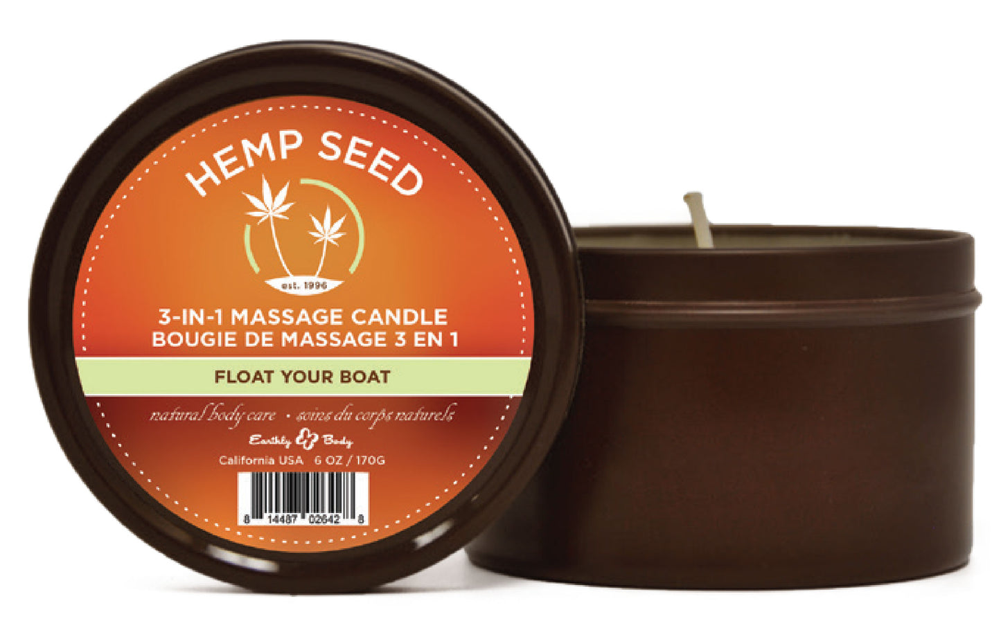 3-in-1 Massage Candle - 6 Oz. - Float Your Boat - Not Very Vanilla