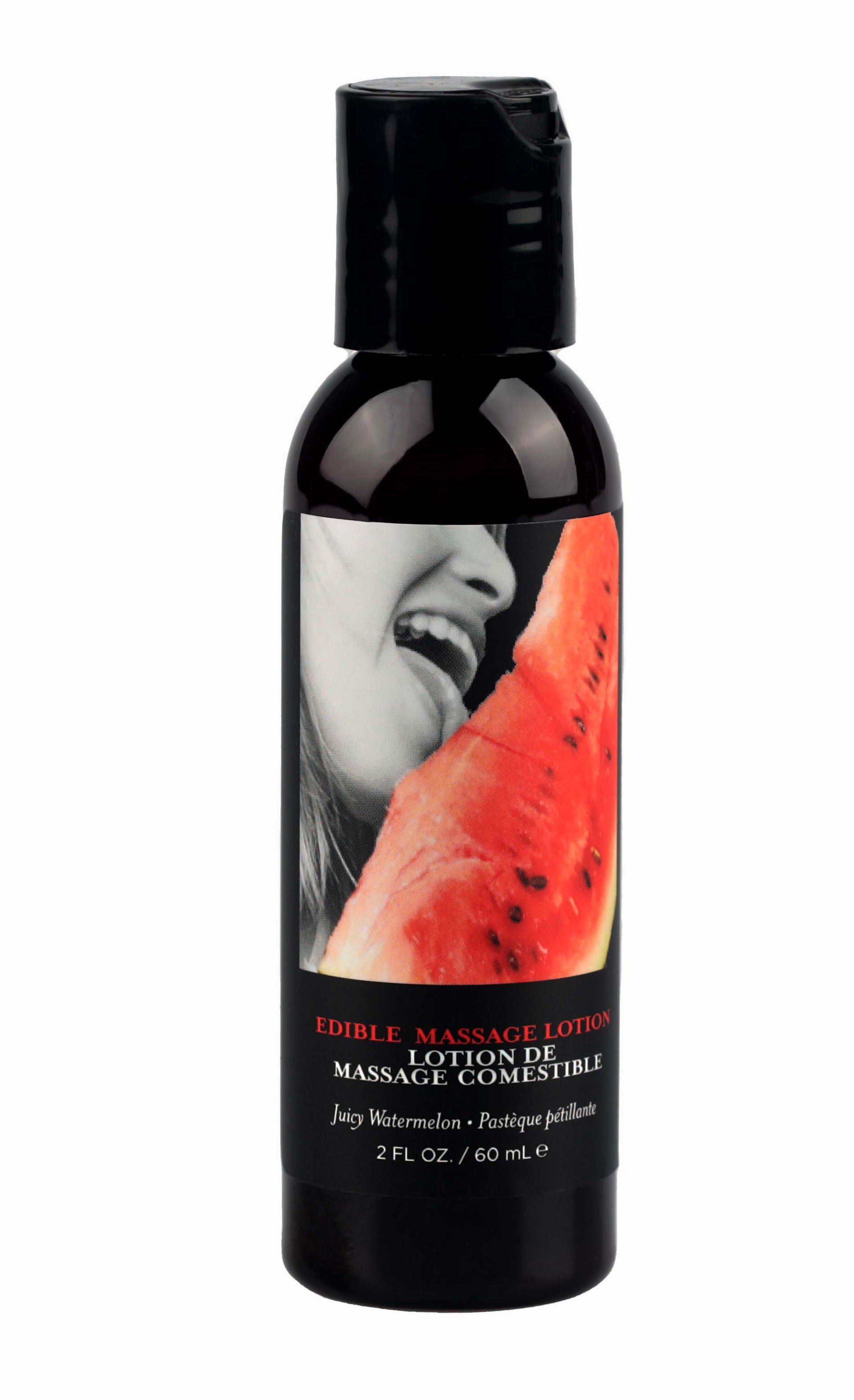 Edible Massage Lotion - Watermelon - 2 Fl. Oz. - Not Very Vanilla