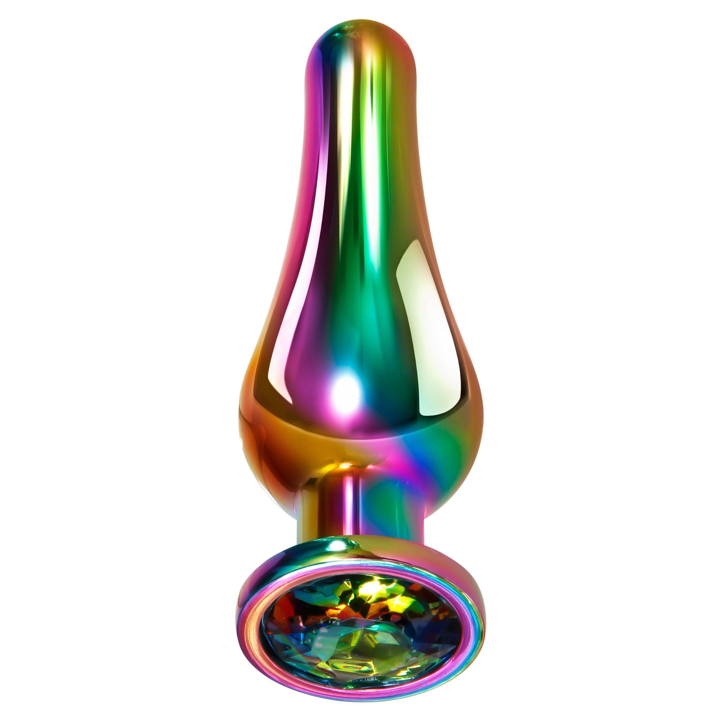 Rainbow Metal Plug - Medium - Not Very Vanilla