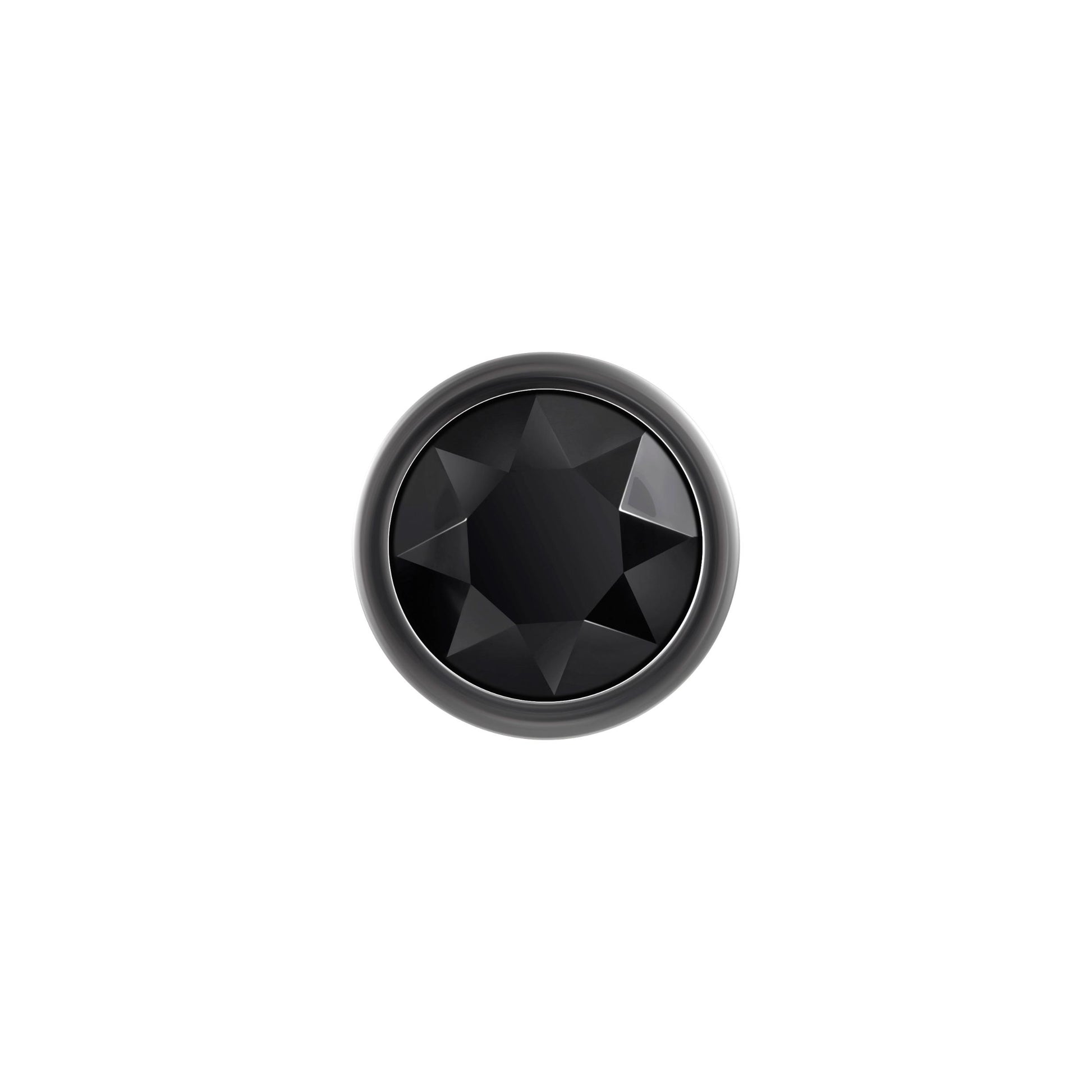 Black Gem Anal Plug - Medium - Not Very Vanilla