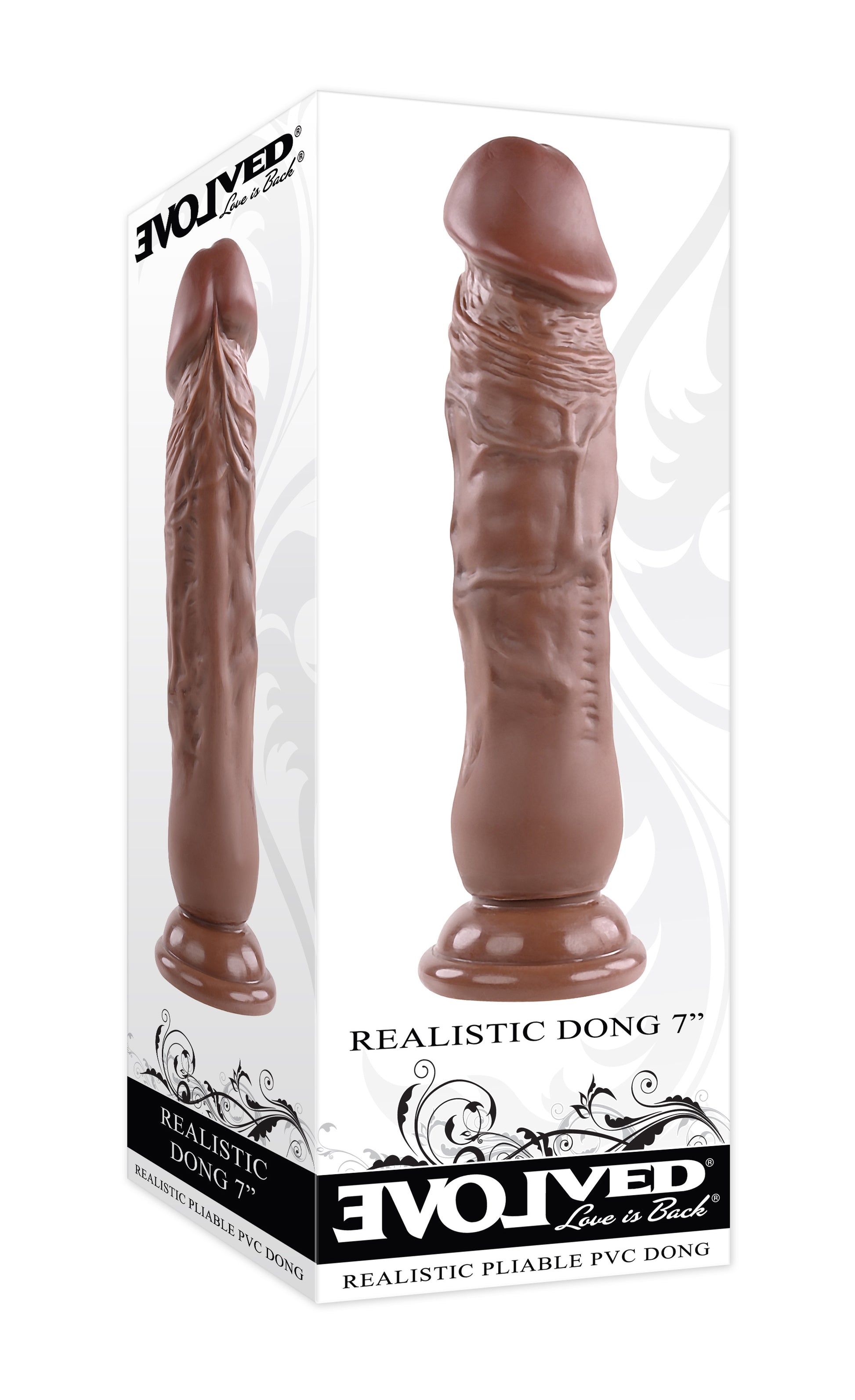 Realistic Dong - 7 Inches - Dark - Not Very Vanilla