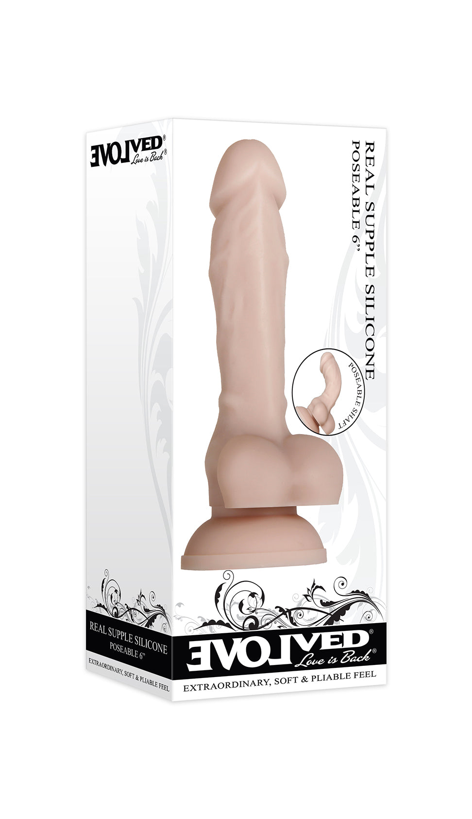 Evolved Real Supple Silicone Poseable 6i - Not Very Vanilla