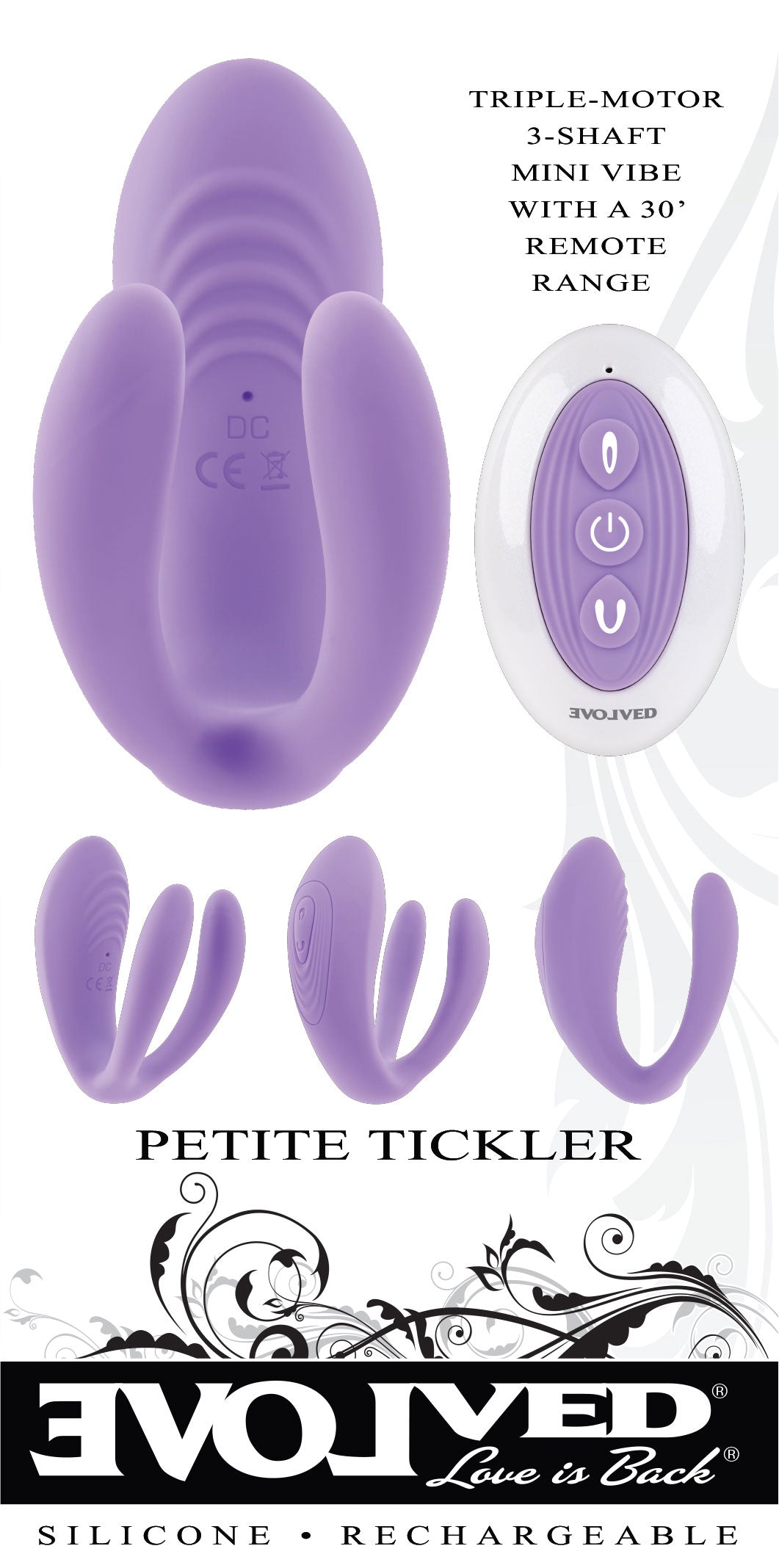 Petite Tickler - Lilac - Not Very Vanilla