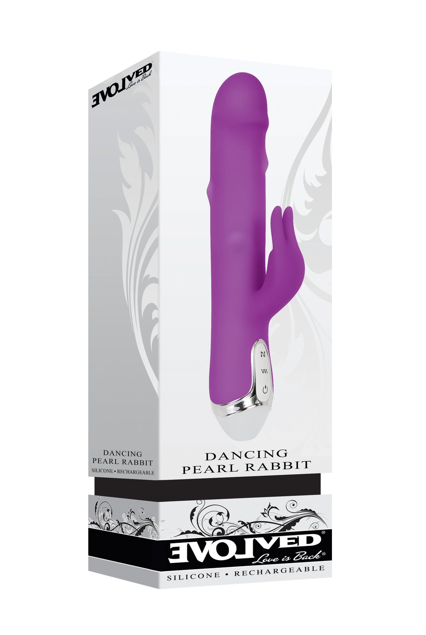 Dancing Pearl Rabbit Vibrator - Purple - Not Very Vanilla