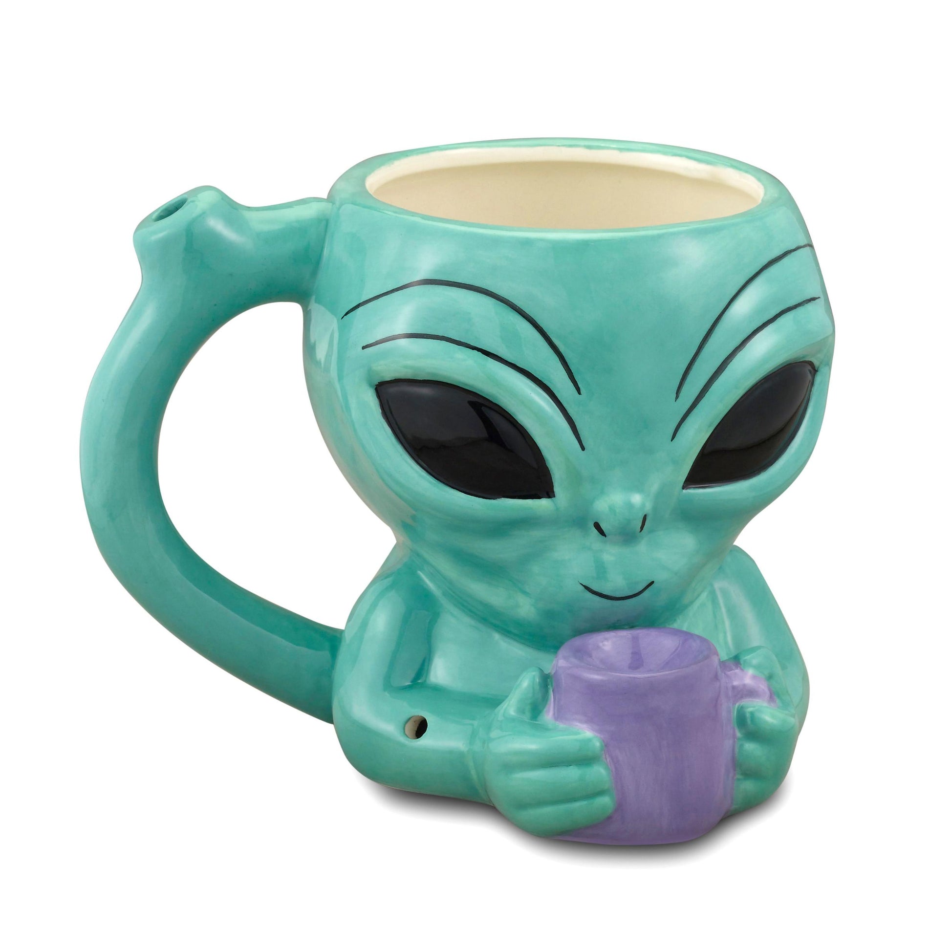 Alien Pipe Mug - Not Very Vanilla