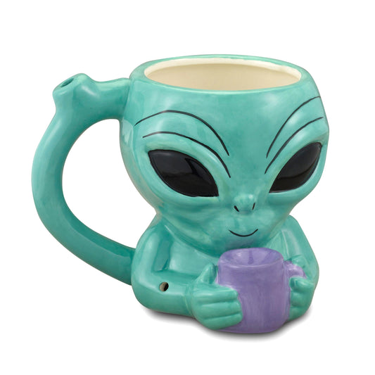 Alien Pipe Mug - Not Very Vanilla