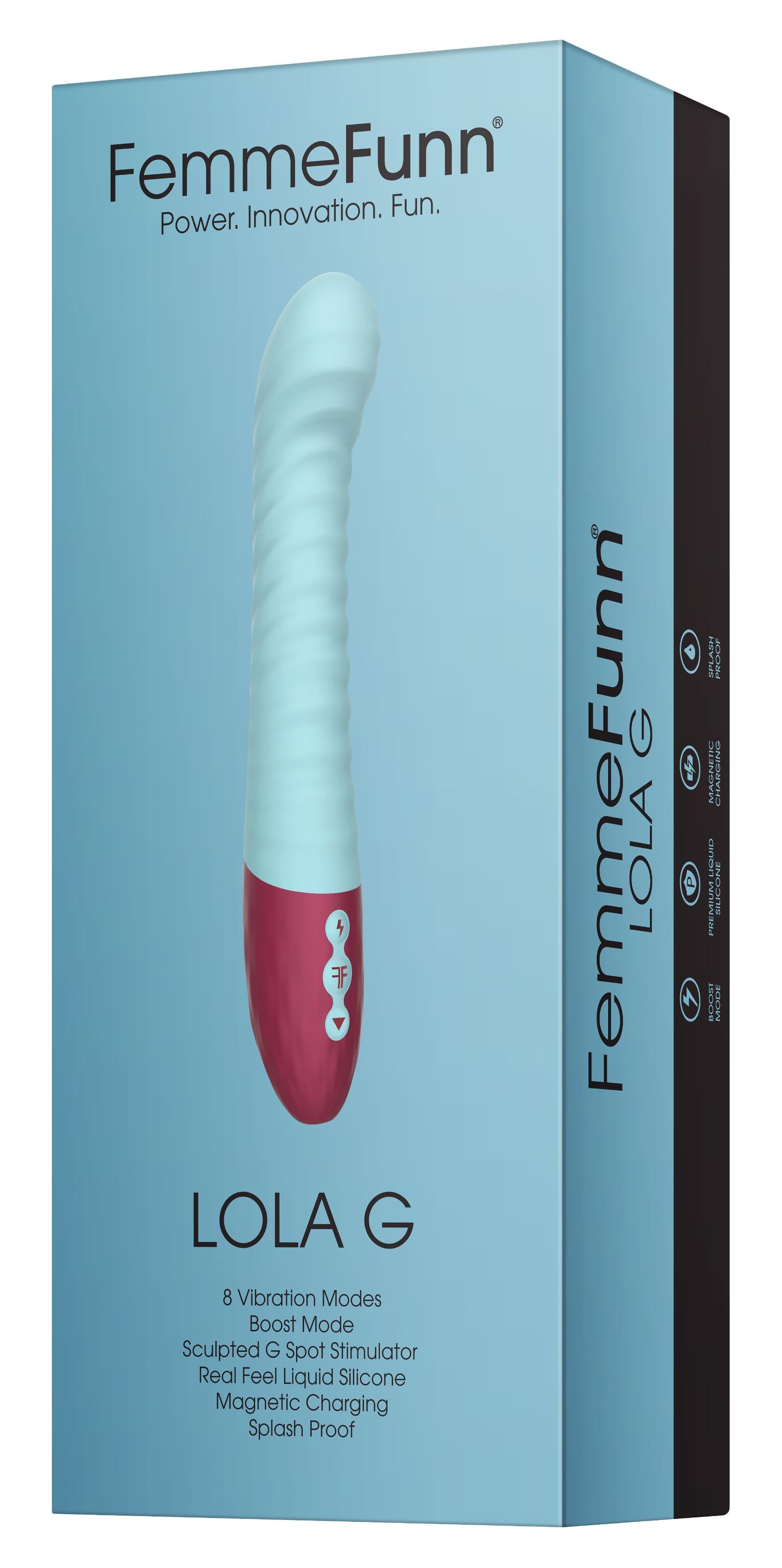 Lola G - Double Layered G Spot - Light Blue - Not Very Vanilla