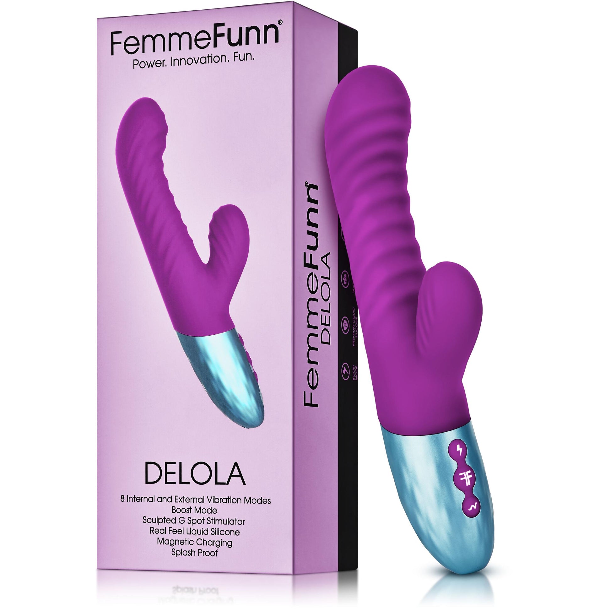 Delola Liquid Silicone Rabbit - Not Very Vanilla