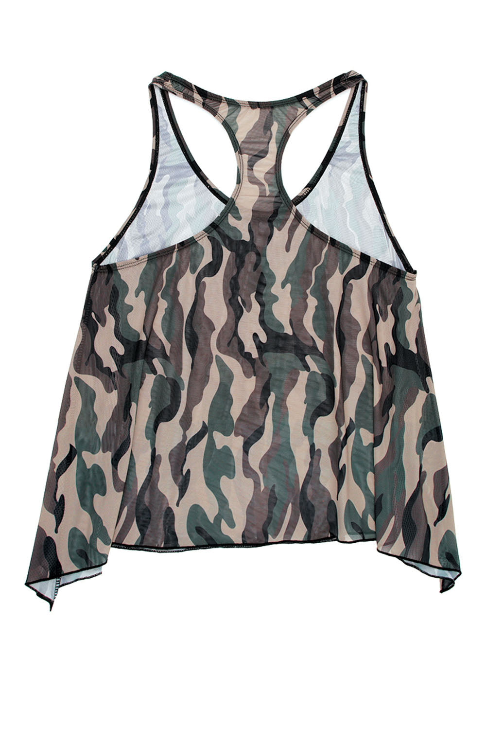 Savage Af Swing Top - Forest Camo - S/m - Not Very Vanilla