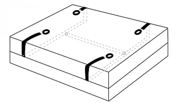 Hold Me Under the Bed Restraint System - Not Very Vanilla