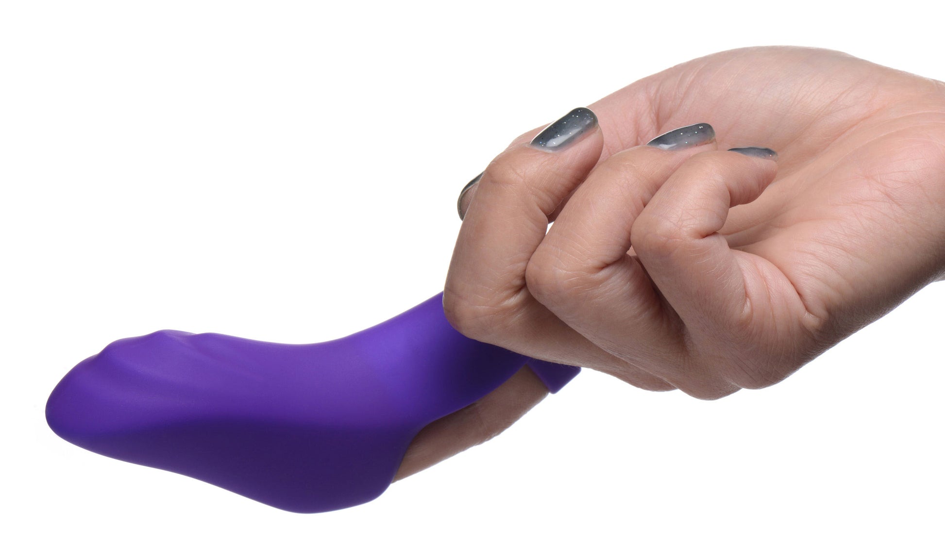 7x Finger Bang Her Pro Silicone Vibrator - Purple - Not Very Vanilla