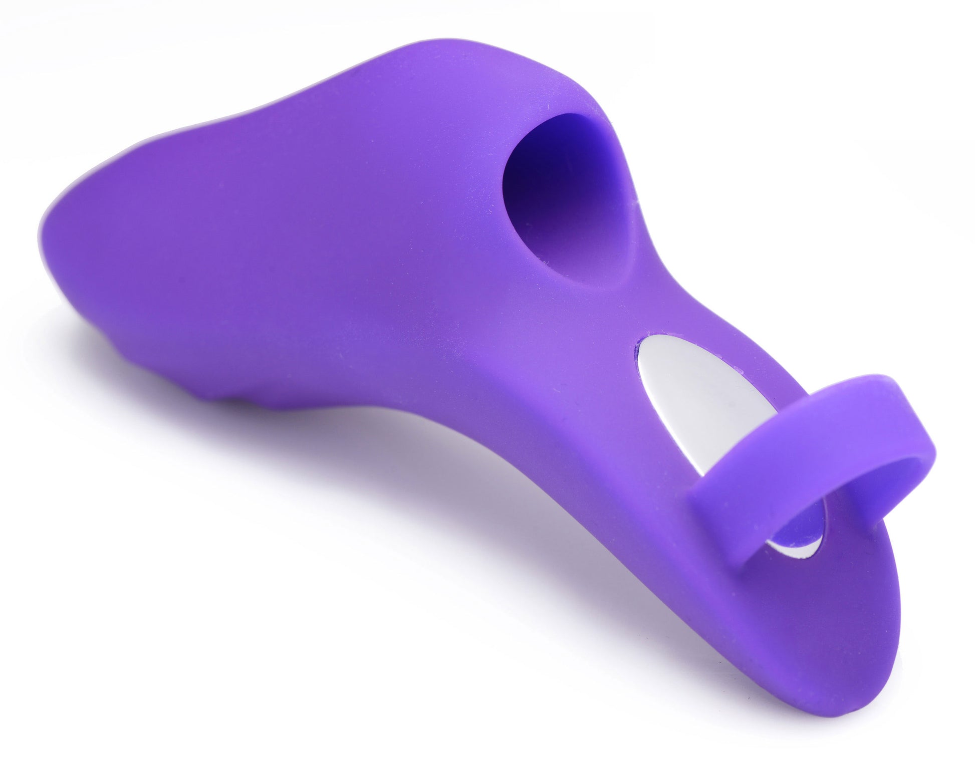 7x Finger Bang Her Pro Silicone Vibrator - Purple - Not Very Vanilla